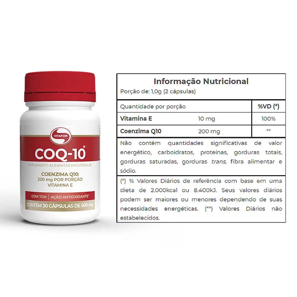 COENZIMA Q10 (30 CAPS) VITAFOR